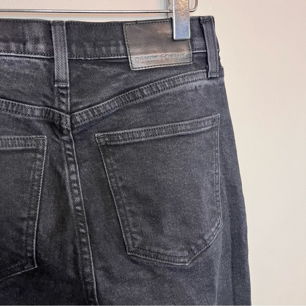 Denim Forum The Yoko High Rise Slim 25 Black - Picture 7 of 10